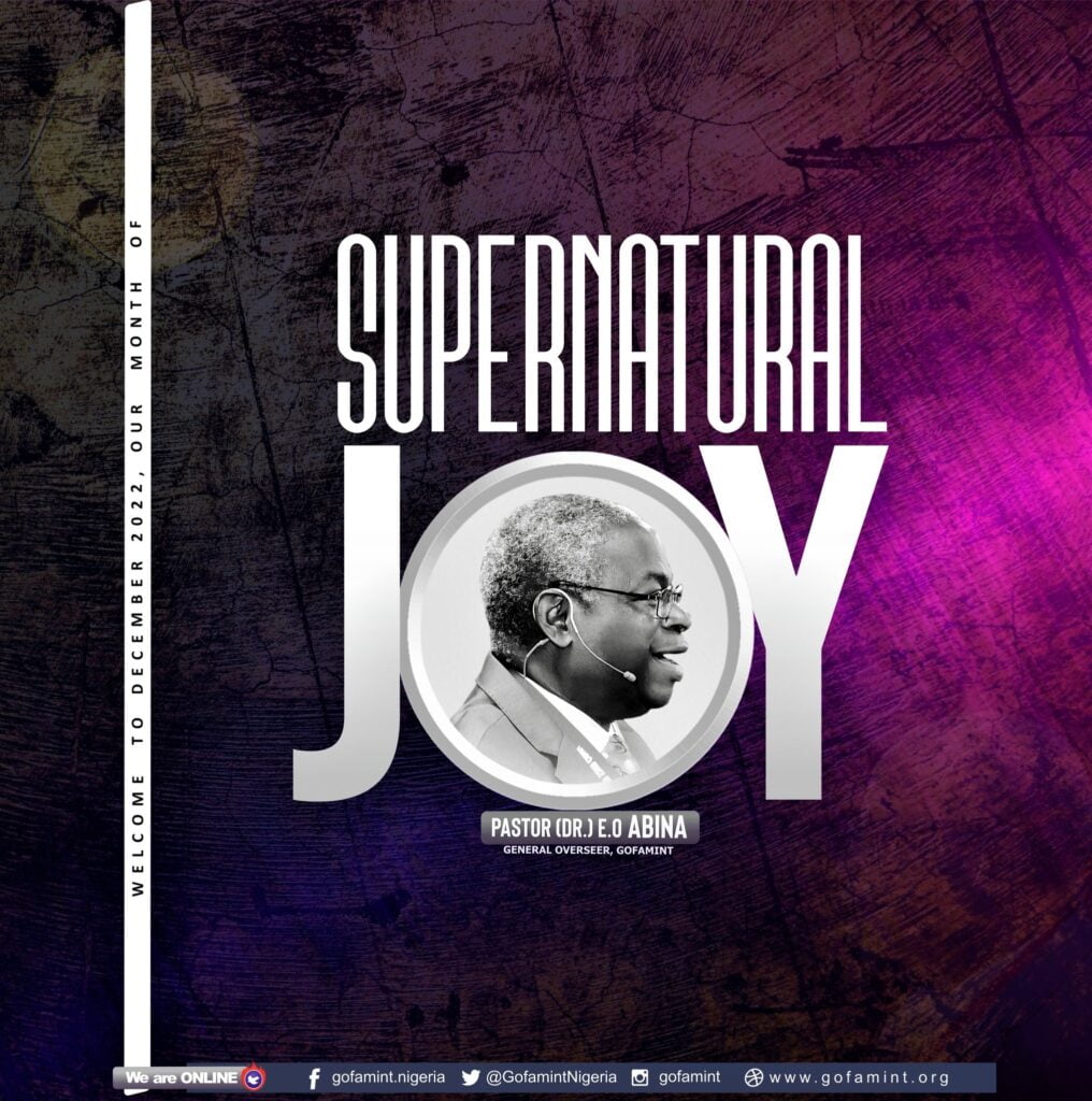 supernatural joy