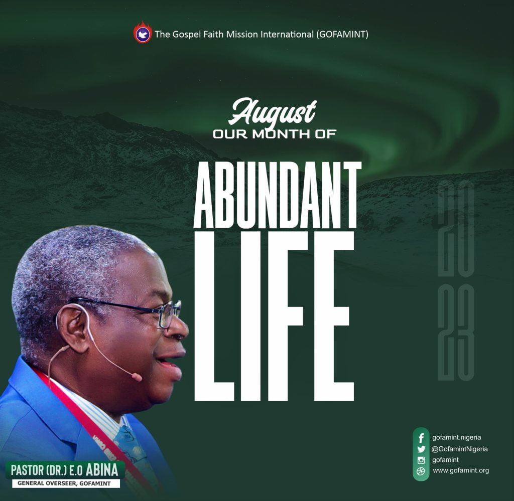 Prophetic Declaration - Abundant Life